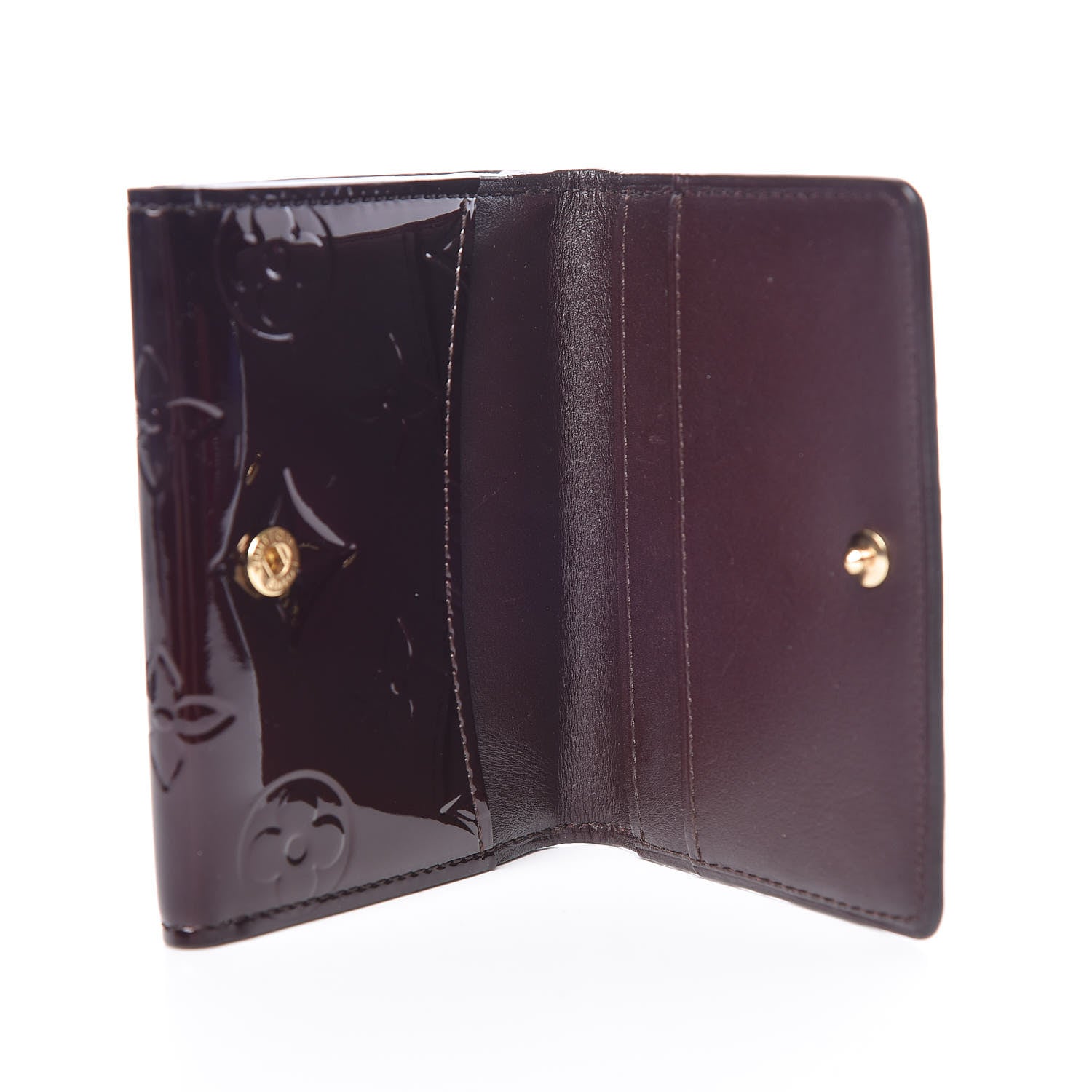 Louis Vuitton Vernis Ludlow Wallet Amarante 5 of 7