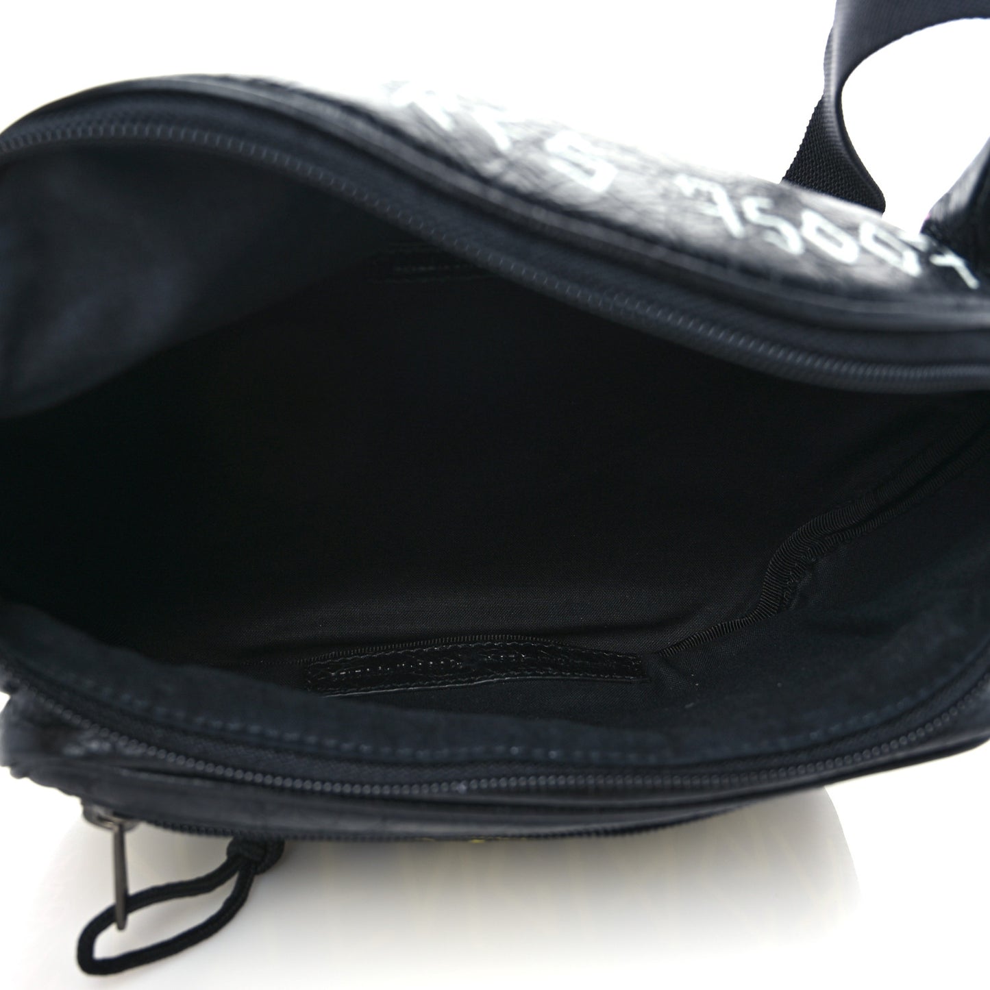 Agneau Arena Graffiti All Over Explorer Belt Bag Black Multicolor