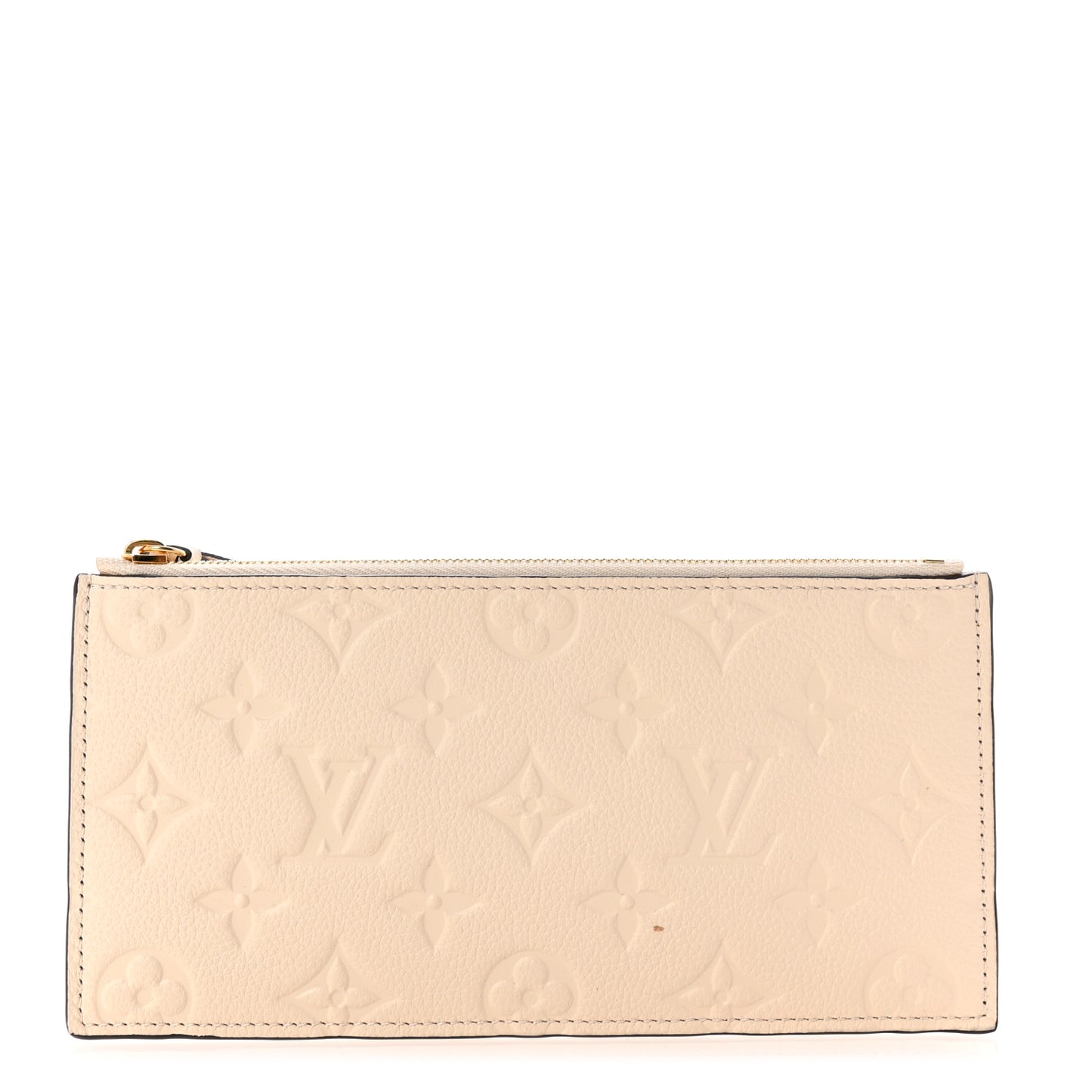 Empreinte Felicie Chain Wallet Zippered Insert Cream