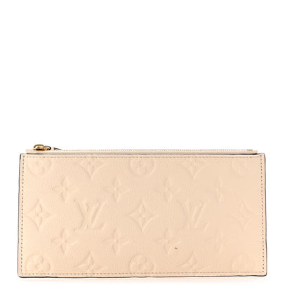 Louis Vuitton Empreinte Felicie Chain Wallet Zippered Insert Cream 1 of 6
