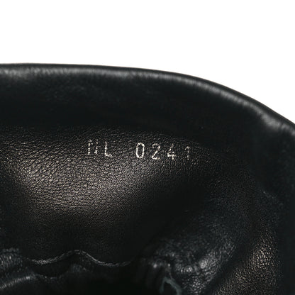 Louis Vuitton Calfskin Monogram Drawstring Ankle Boots 38.5 Black 8 of 9