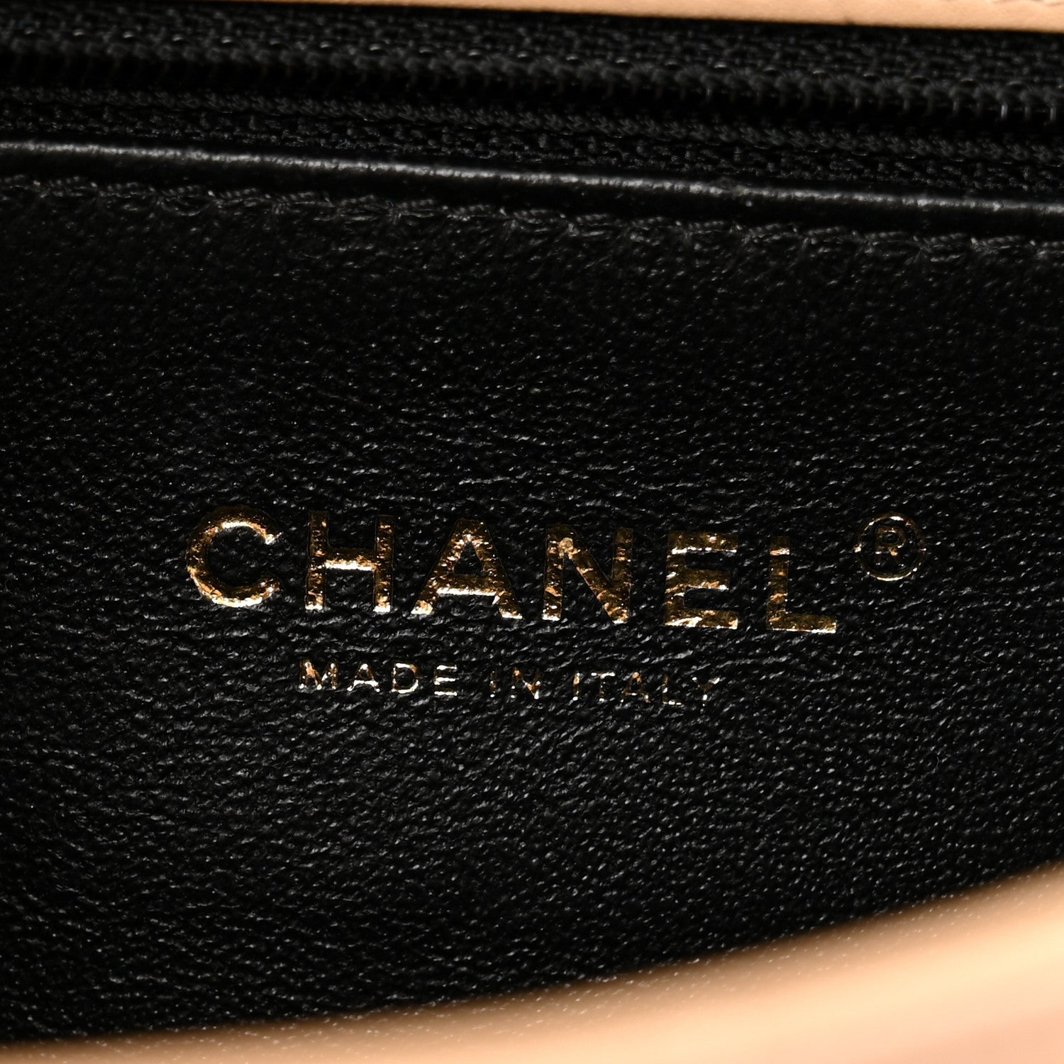 Chanel Caviar Quilted Small CC Filigree Flap Beige Black 6 of 15