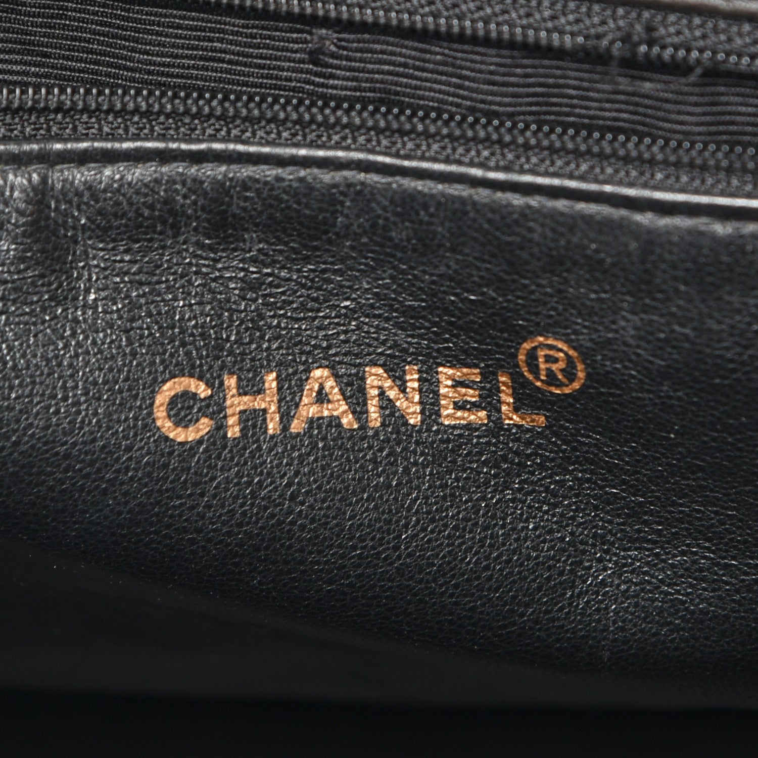 Chanel Patent Quilted Grand Shopping Tote GST Black 6 of 11