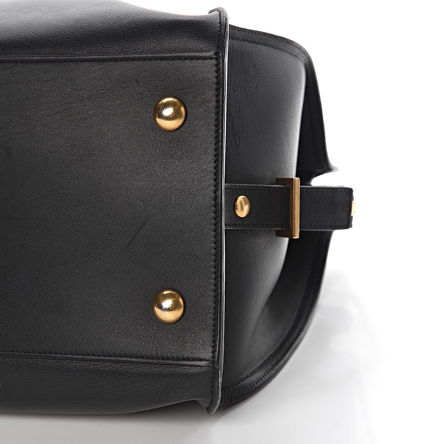Saint Laurent Calfskin Medium Classic Y Cabas Black 11 of 12