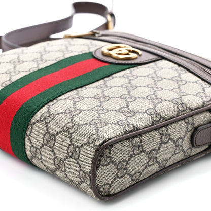 Gucci GG Supreme Monogram Web Small Ophidia Messenger Bag Brown 12 of 12