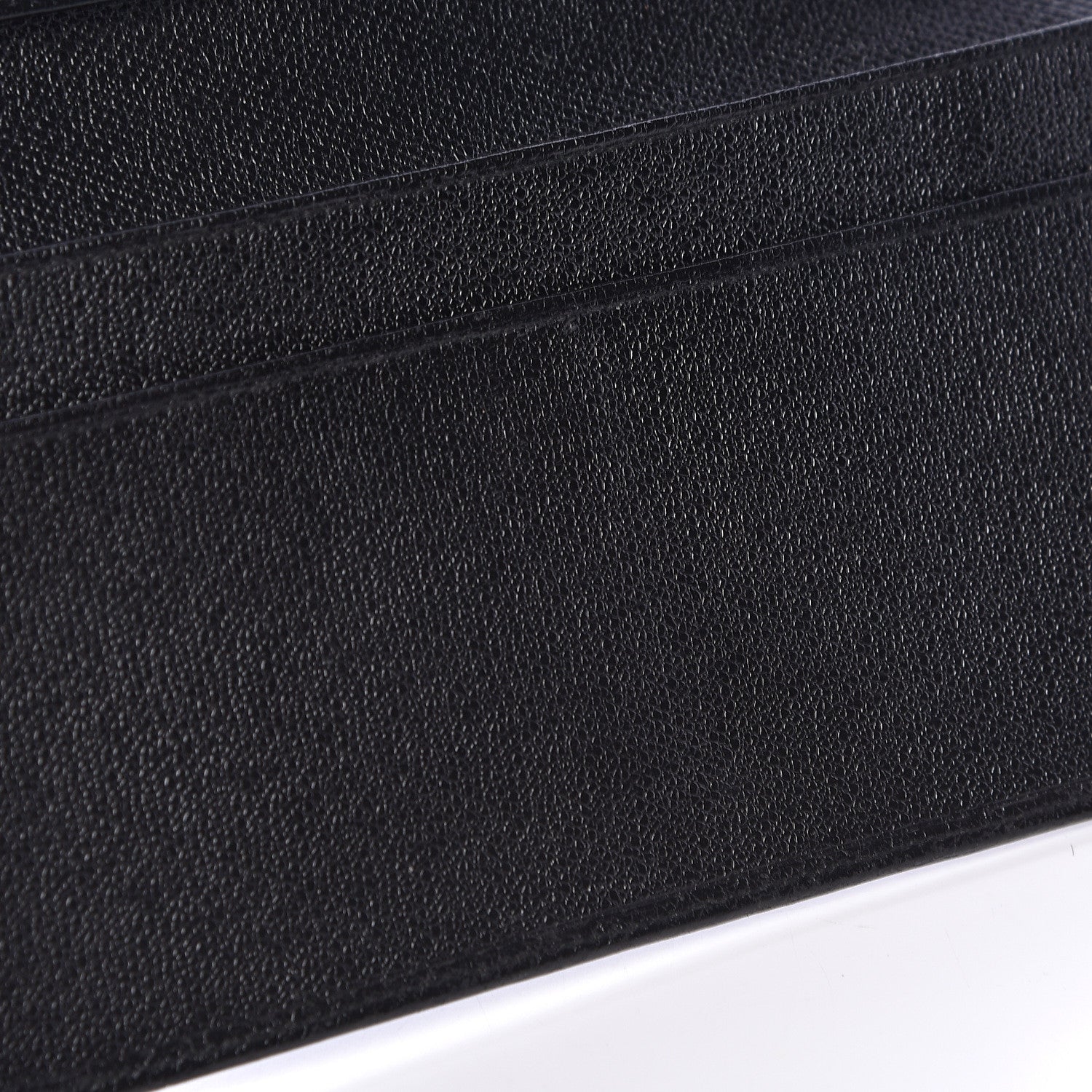 Chanel Grained Calfskin CC Button Long Wallet Black 11 of 11