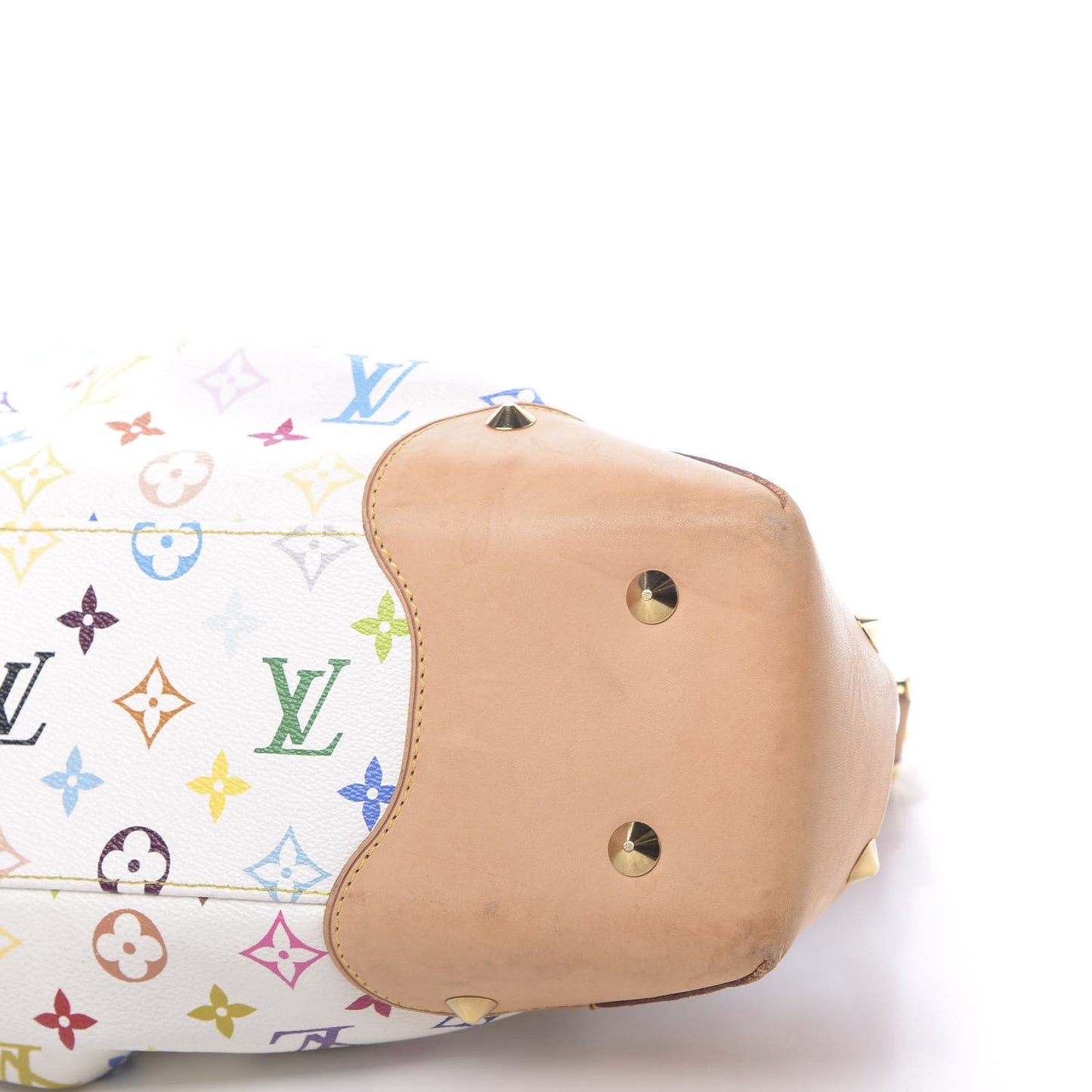 Monogram Multicolor Judy GM White