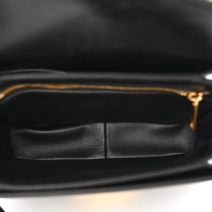 Celine Shiny Calfskin Teen Triomphe Black 5 of 12