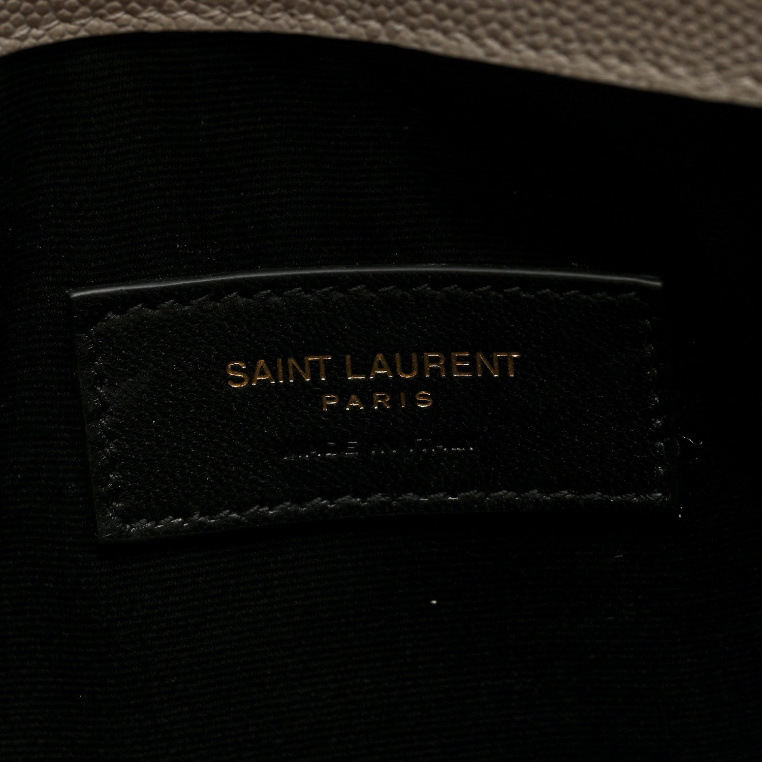 Saint Laurent Grain De Poudre Uptown Pouch Crema Soft 6 of 6
