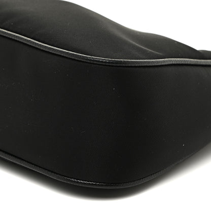 Prada Nylon Re-Edition 2005 Shoulder Bag Black 10 of 12