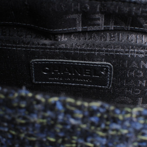 Tweed Mix Small Flap Blue Green