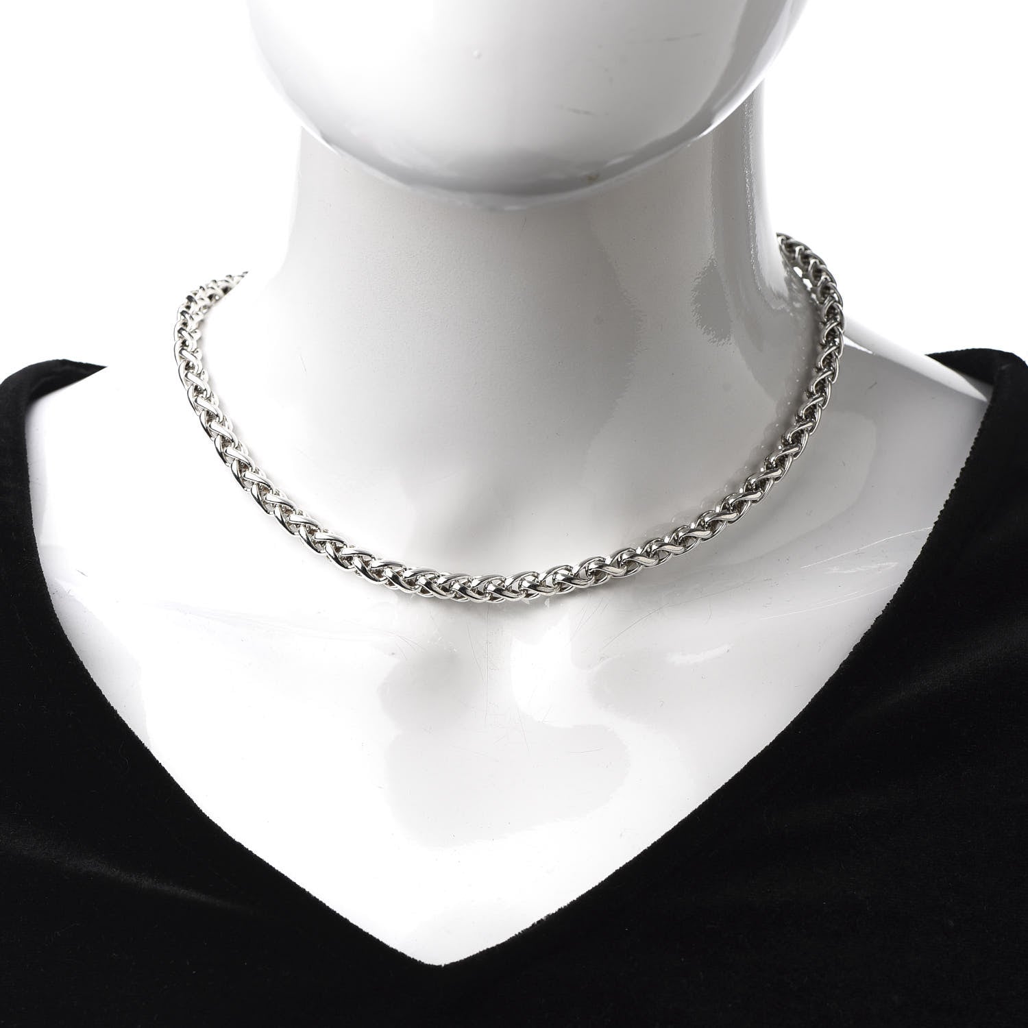 David Yurman Sterling Silver 14K Yellow Gold 6mm Wheat Chain Necklace 2 of 5