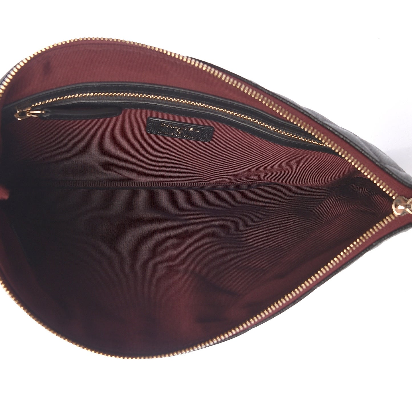 Caviar Quilted Medium Cosmetic Case Black