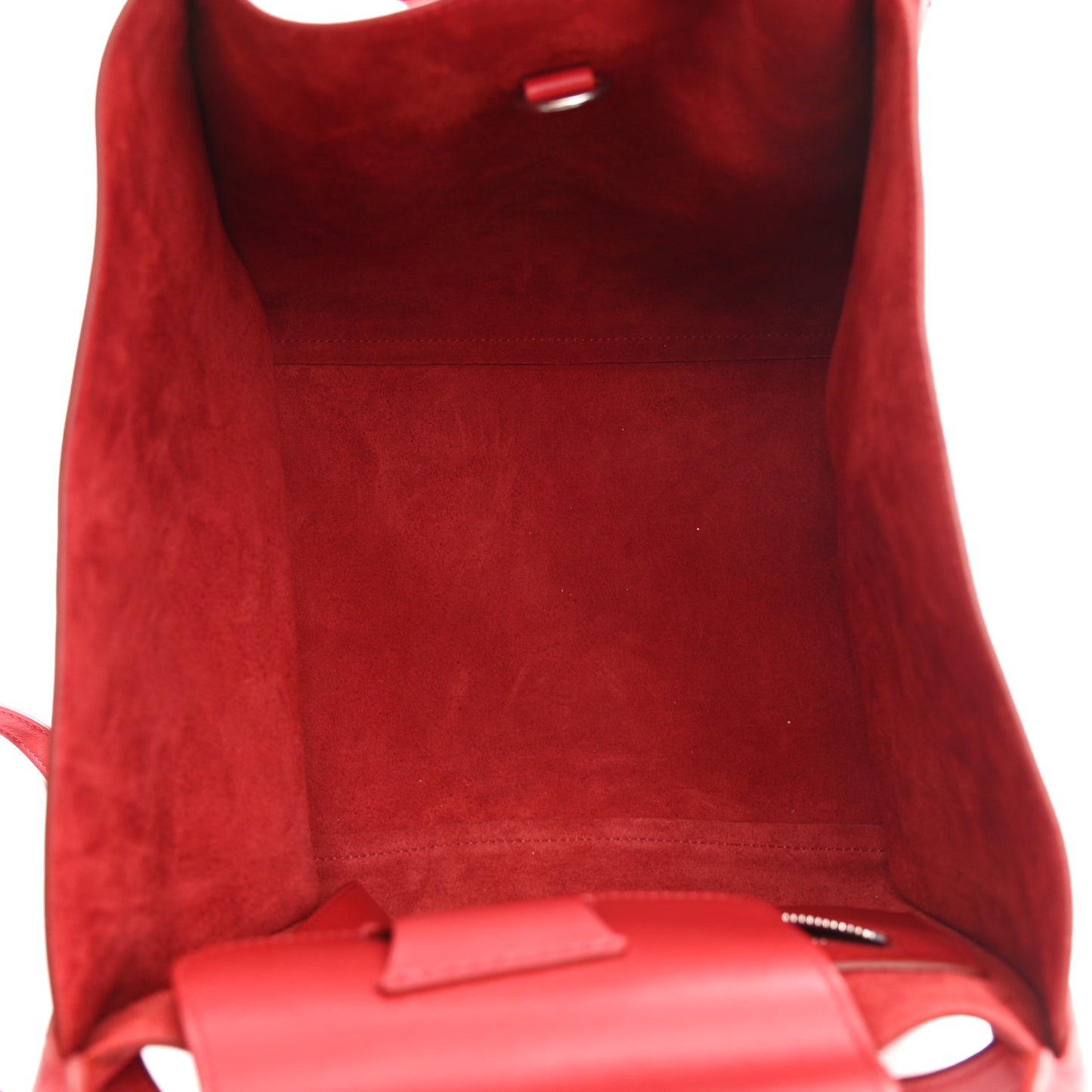 Smooth Calfskin Small Big Bag Pop Red