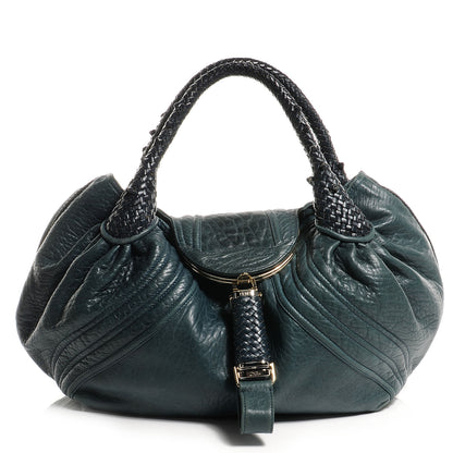 Fendi Nappa Nuvolata Spy Petrolio 1 of 9