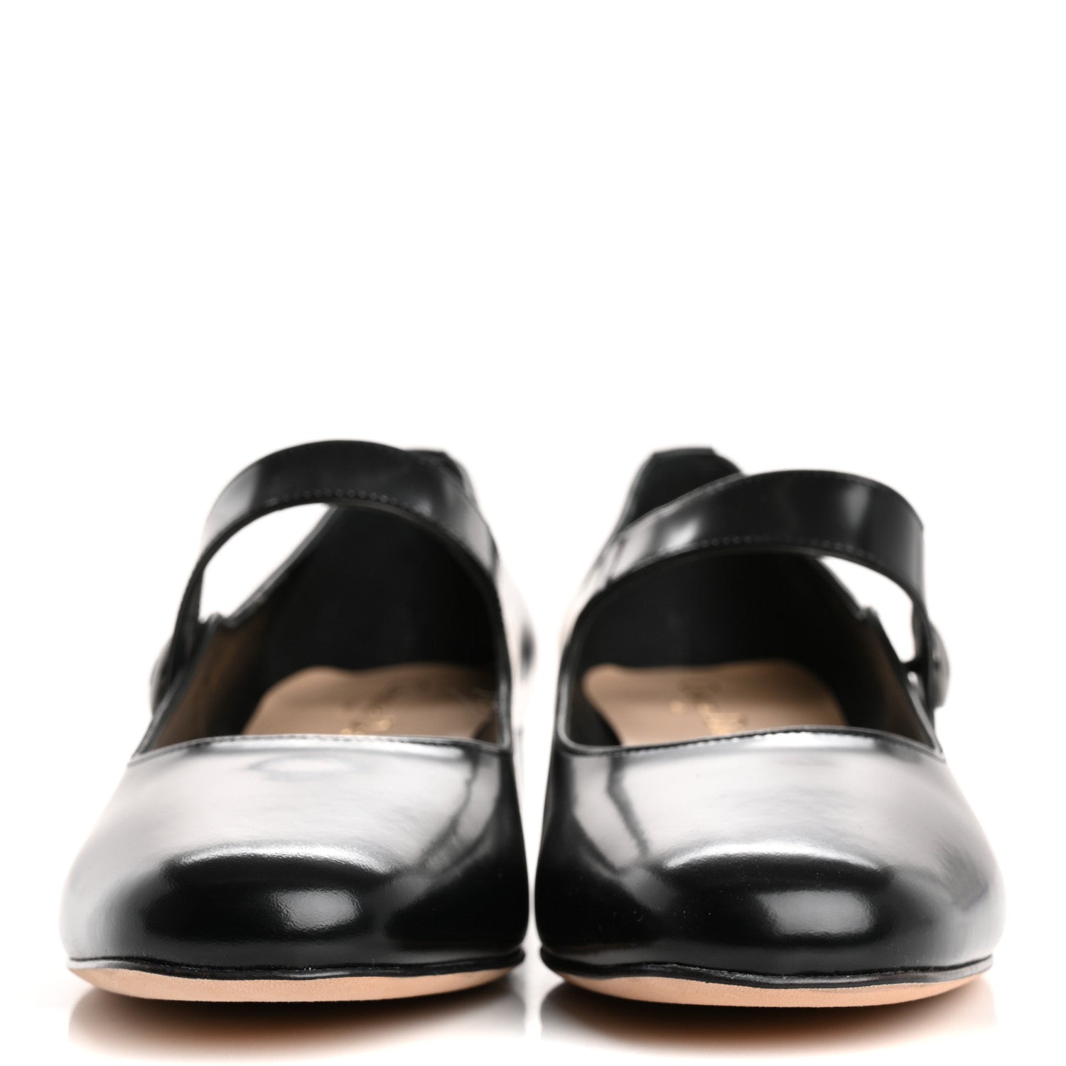 Christian Dior Brushed Calfskin Uniform 30mm Pumps 40 Black 3 of 9
