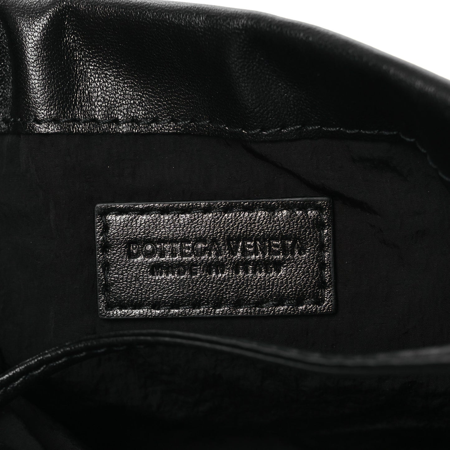 Nappa Intrecciato Small Dustbag Black