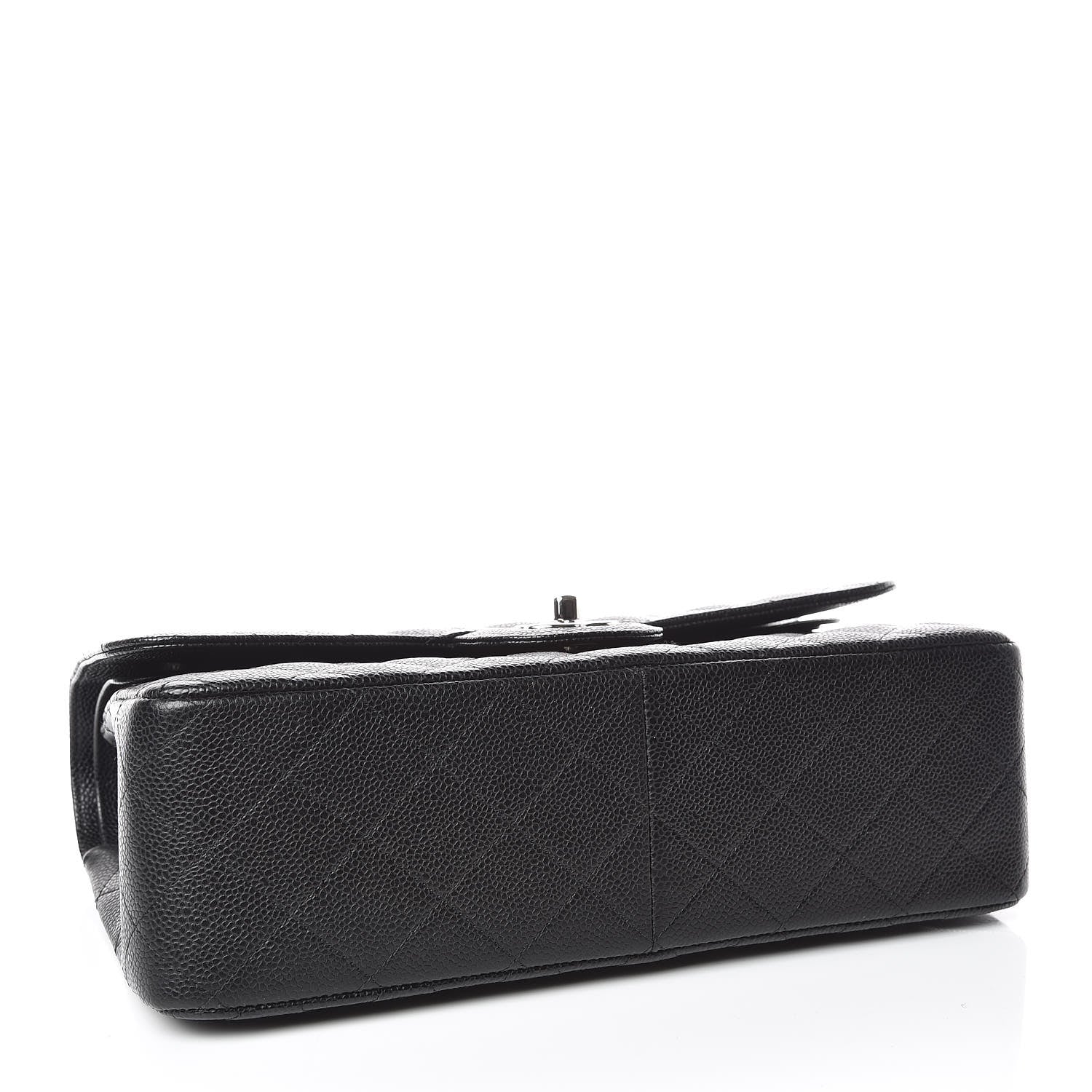 Chanel Caviar Quilted Jumbo Double Flap Black 4 of 10
