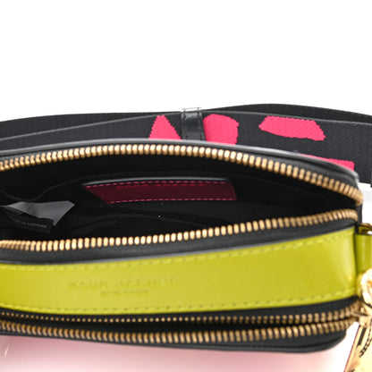 Marc Jacobs Saffiano Small Snapshot Camera Bag Hibiscus Multicolor 5 of 12