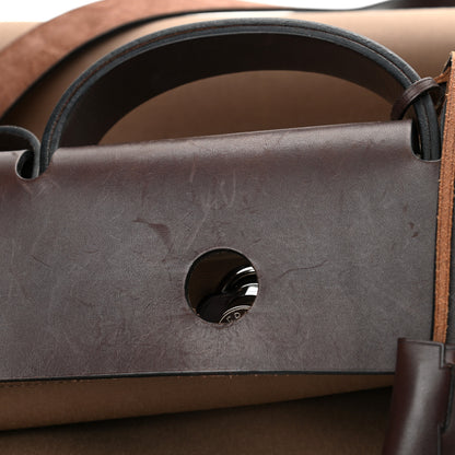 Hermes Toile Vache Hunter Herbag Zip 39 MM Etoupe Ebene 16 of 21