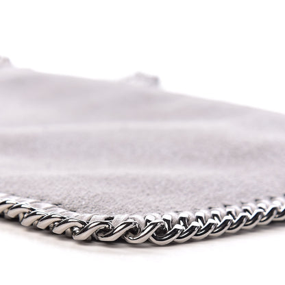Stella McCartney Shaggy Deer Falabella Clutch Light Grey 9 of 11
