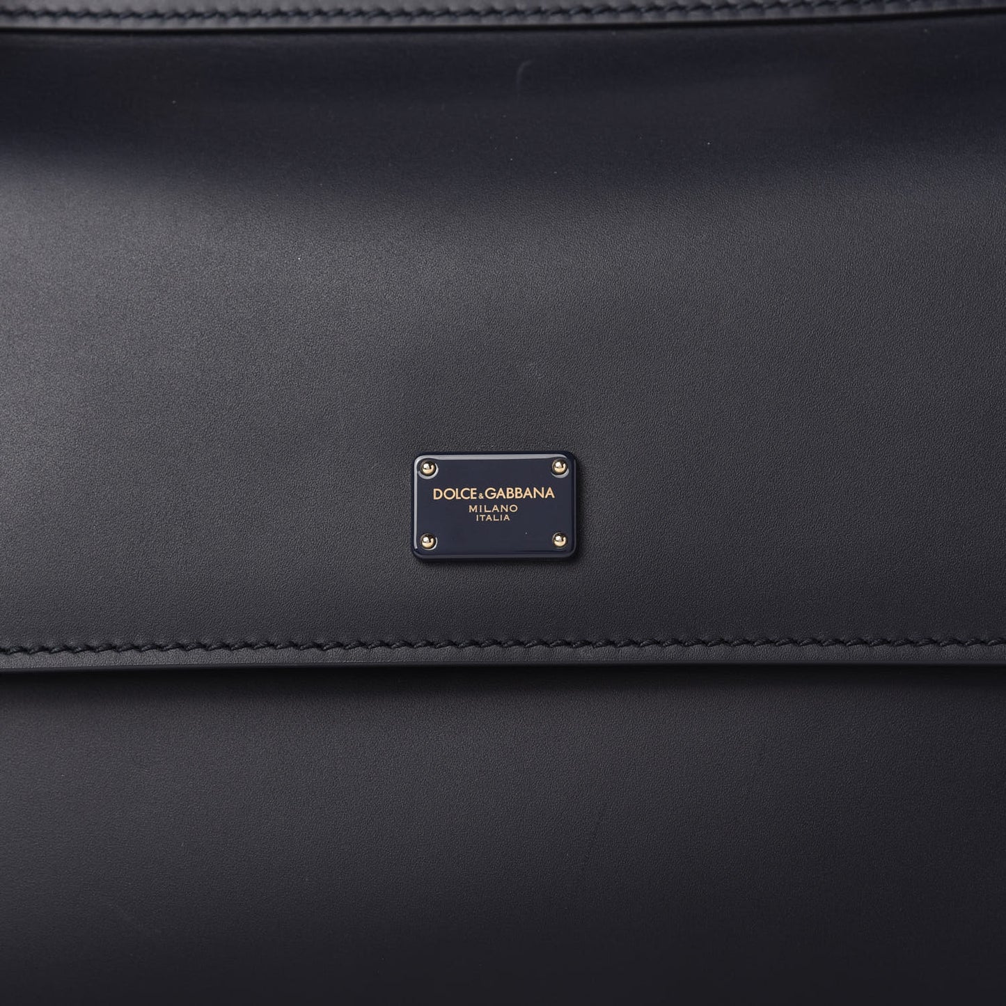 Vitello Morbido Small Sicily 58 Bag Dark Blue