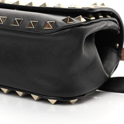 Valentino Garavani Calfskin Rockstud Belt Bag Black 8 of 15