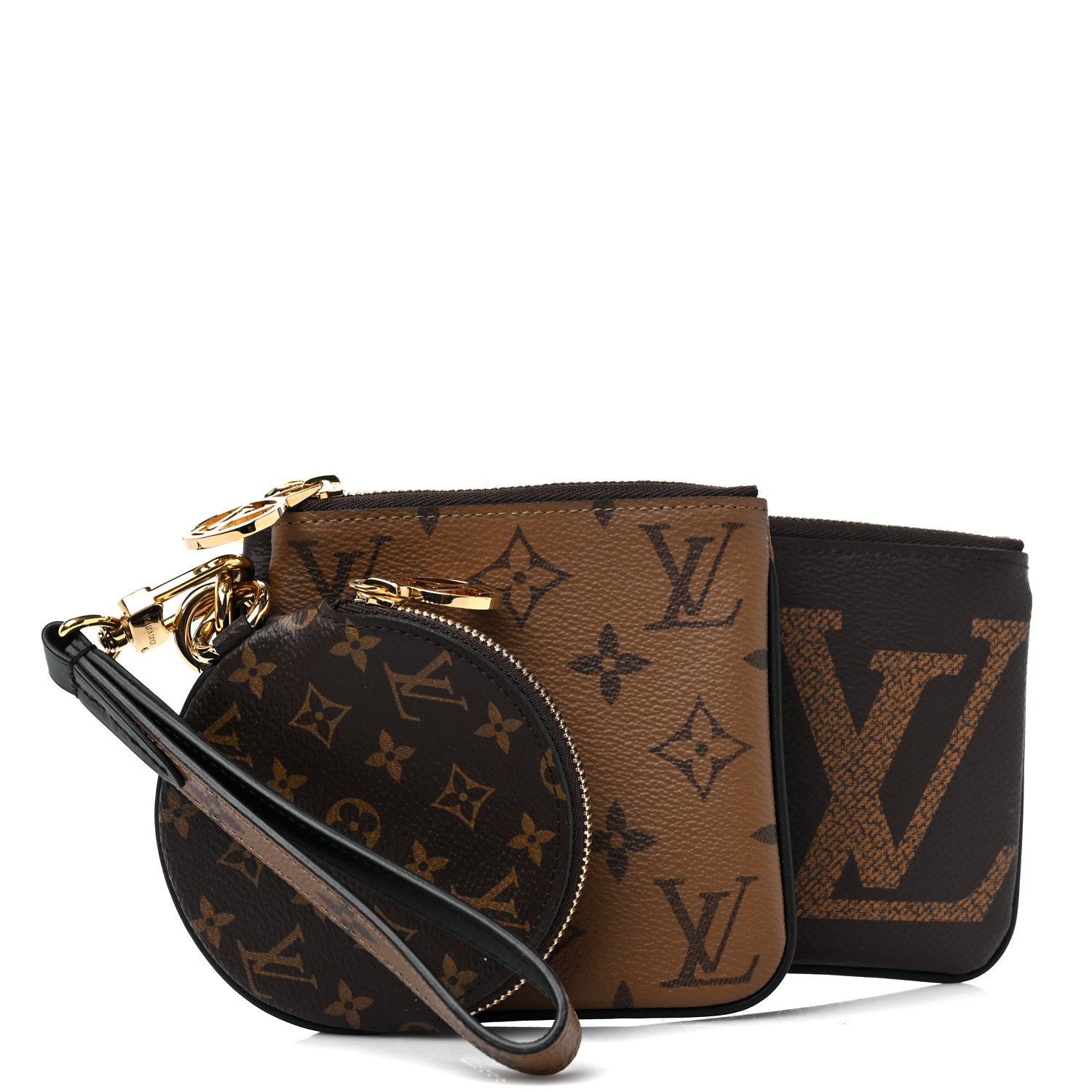 Louis Vuitton Reverse Monogram Giant Trio Pouch 1 of 11