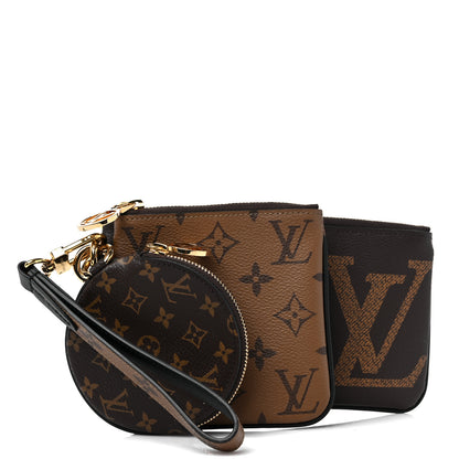 Louis Vuitton Reverse Monogram Giant Trio Pouch 1 of 11