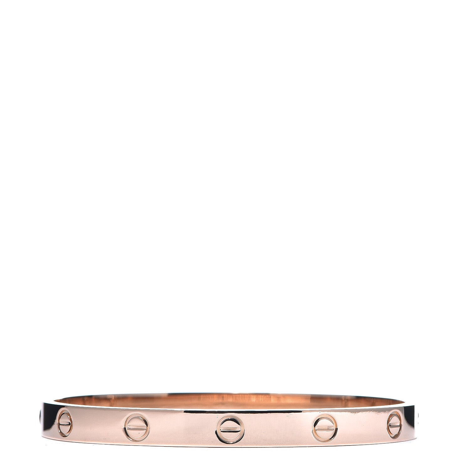 Cartier 18K Pink Gold LOVE Bracelet 18 3 of 6