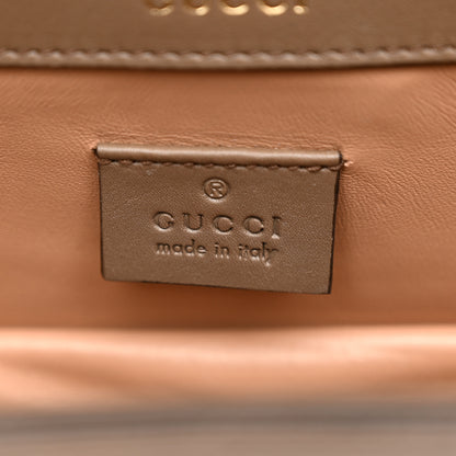 Gucci Lizard Mini Sylvie 1969 Messenger Bag Taupe 6 of 10