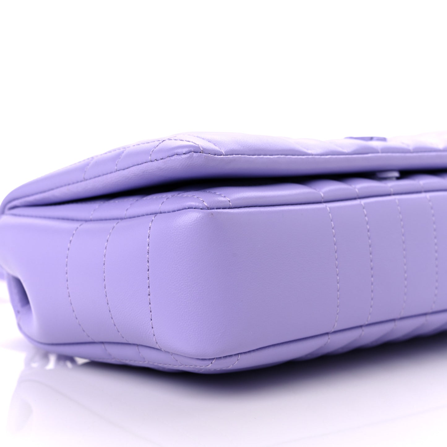 Lambskin Quilted Small Lola Bag Soft Violet