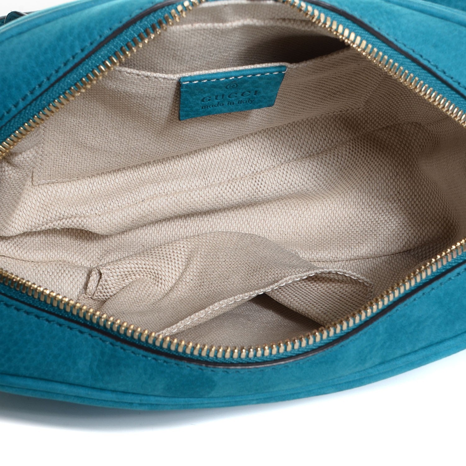 Gucci Vitello Range Small Soho Disco Bag Deep Cobalt 4 of 9