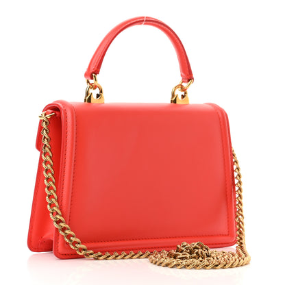 Dolce & Gabbana Smooth Calfskin Small Devotion Envelope Top Handle Bag Red 2 of 10