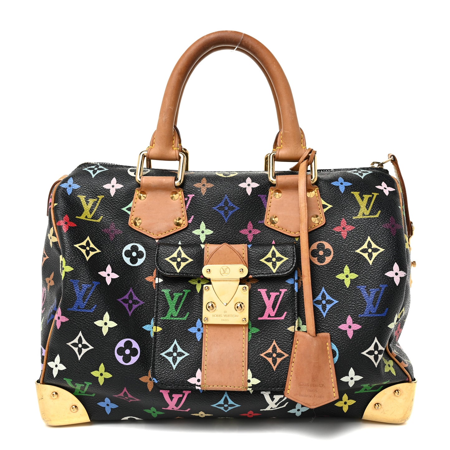 Monogram Multicolor Speedy 30 Black