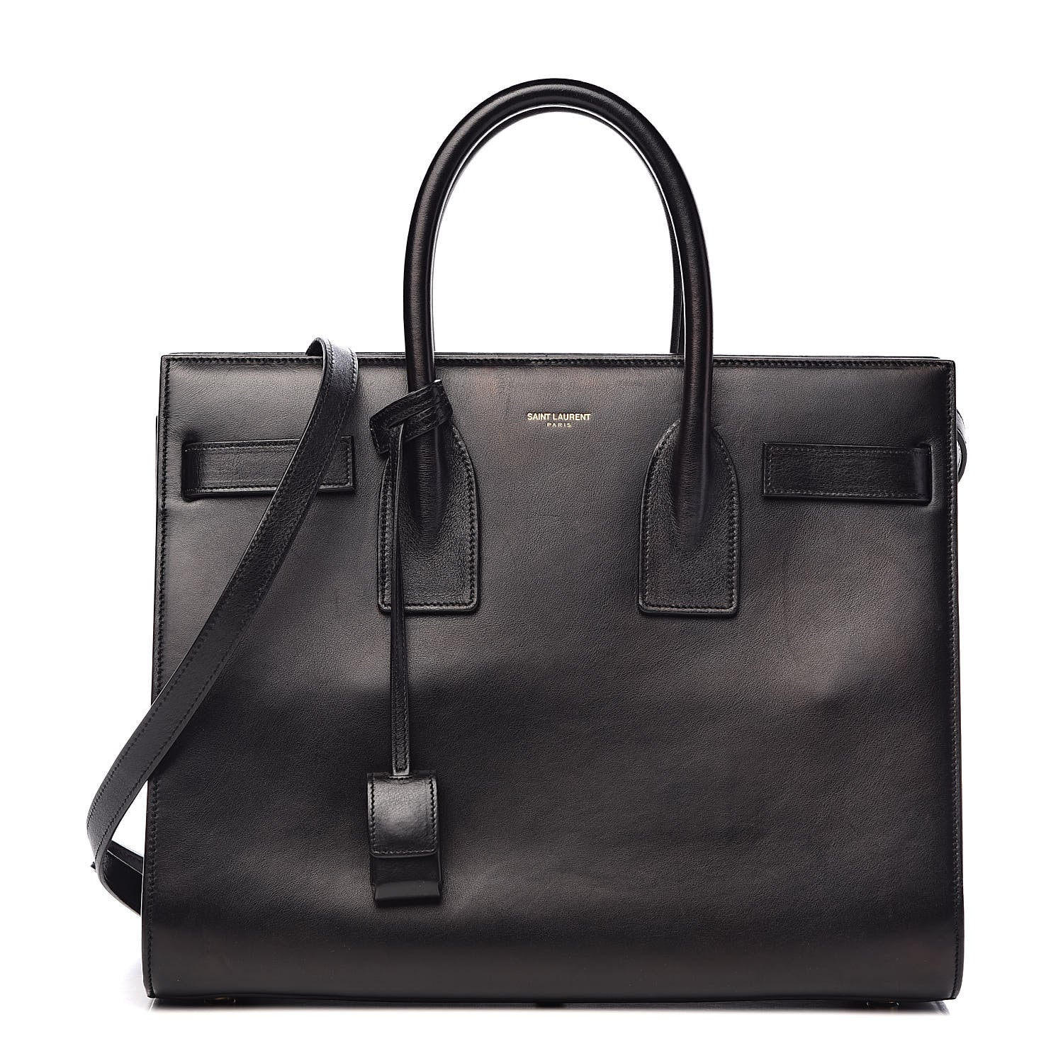 Saint Laurent Calfskin Small Sac De Jour Black 1 of 11