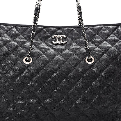 Chanel Caviar Quilted French Riviera Shouler Bag Black 7 of 14