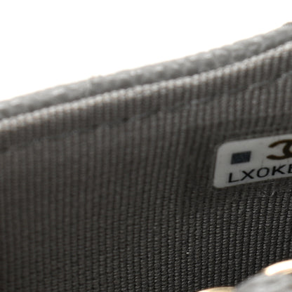 Chanel Caviar Quilted Mini Chain Belt Bag Grey 8 of 12