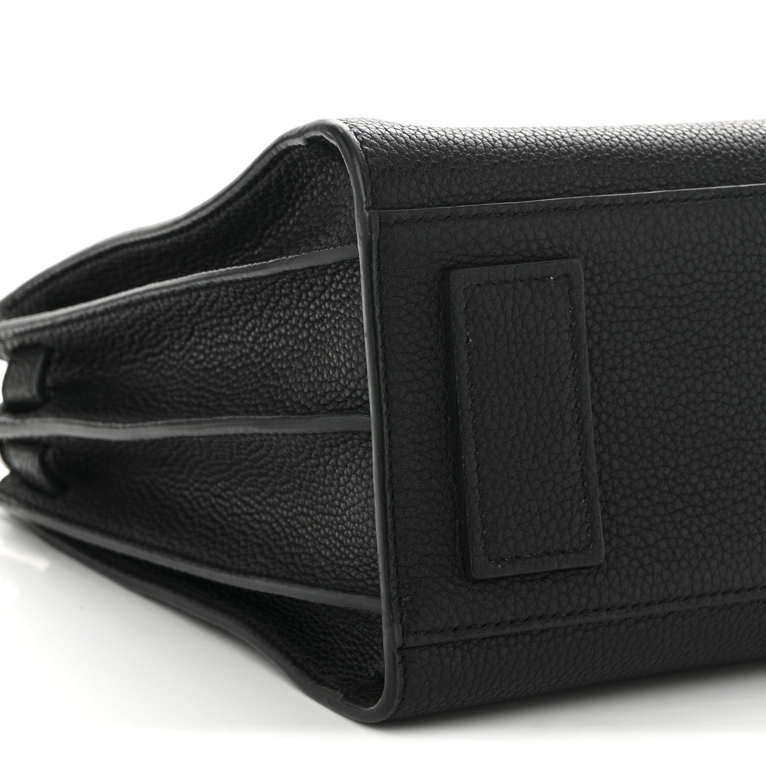 Saint Laurent Grained Calfskin Baby Sac De Jour Souple Black 9 of 11