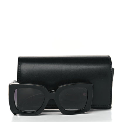 Chanel Acetate Rectangle Sunglasses 5435 Black 7 of 7