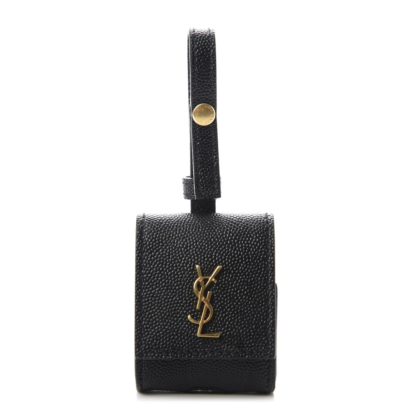 Grain De Poudre Monogram Airpods Case Black