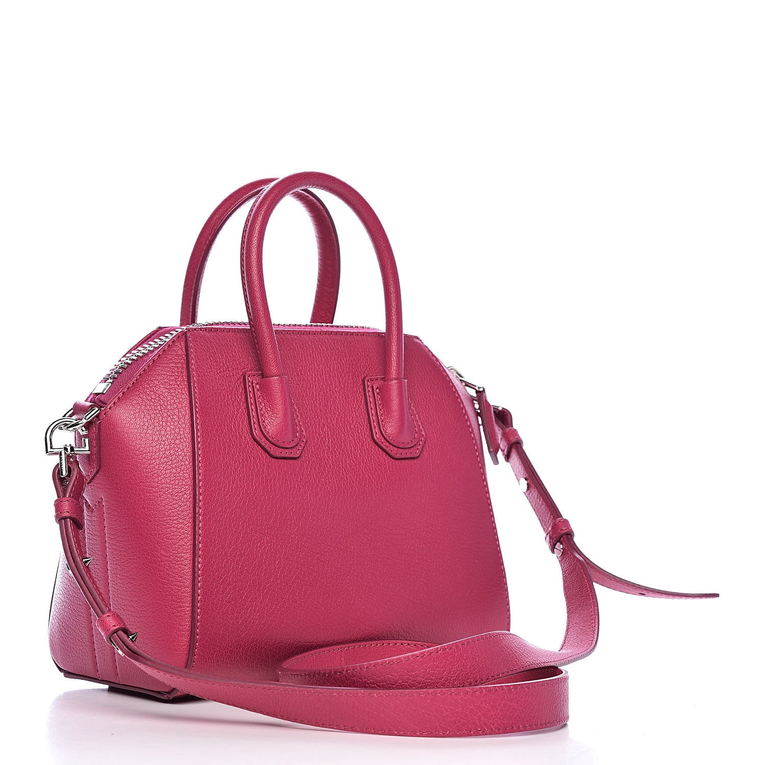 Givenchy Sugar Goatskin Mini Antigona Fushia 3 of 10