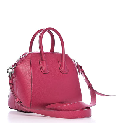 Givenchy Sugar Goatskin Mini Antigona Fushia 3 of 10