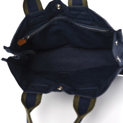 Hermes Canvas Fourre Tout PM Navy 5 of 10