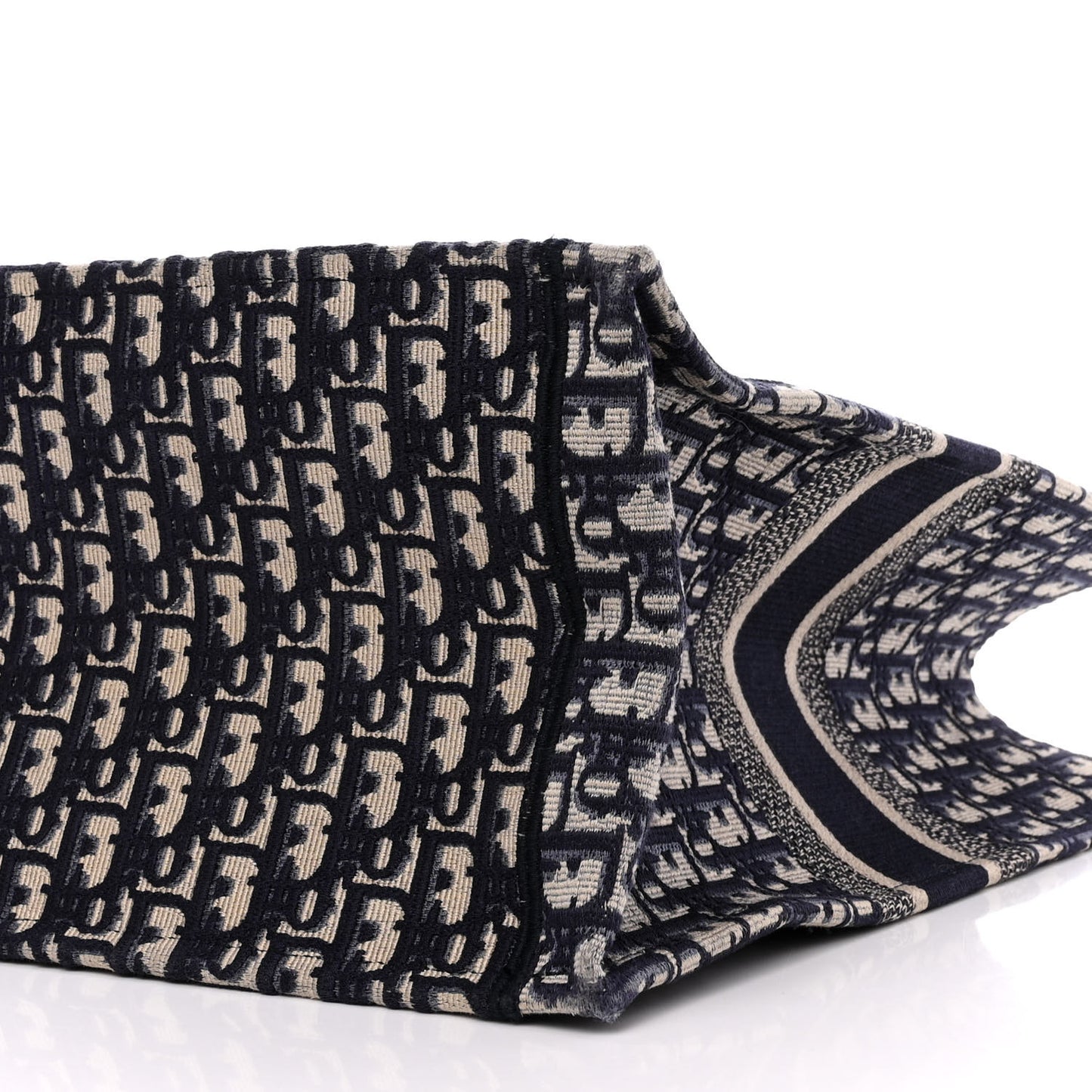 Oblique Large Book Tote Blue Multicolor