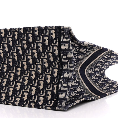 Christian Dior Oblique Large Book Tote Blue Multicolor 10 of 15