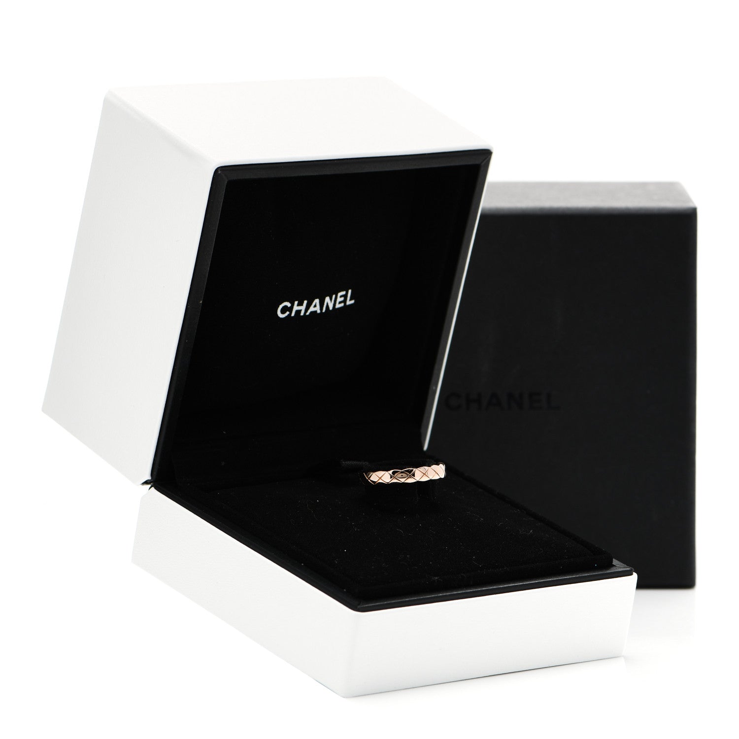 Chanel 18K Beige Gold Mini Coco Crush Ring 51 5.75 5 of 5