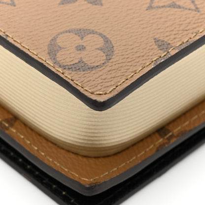 Louis Vuitton Reverse Monogram Book Chain Wallet 8 of 9