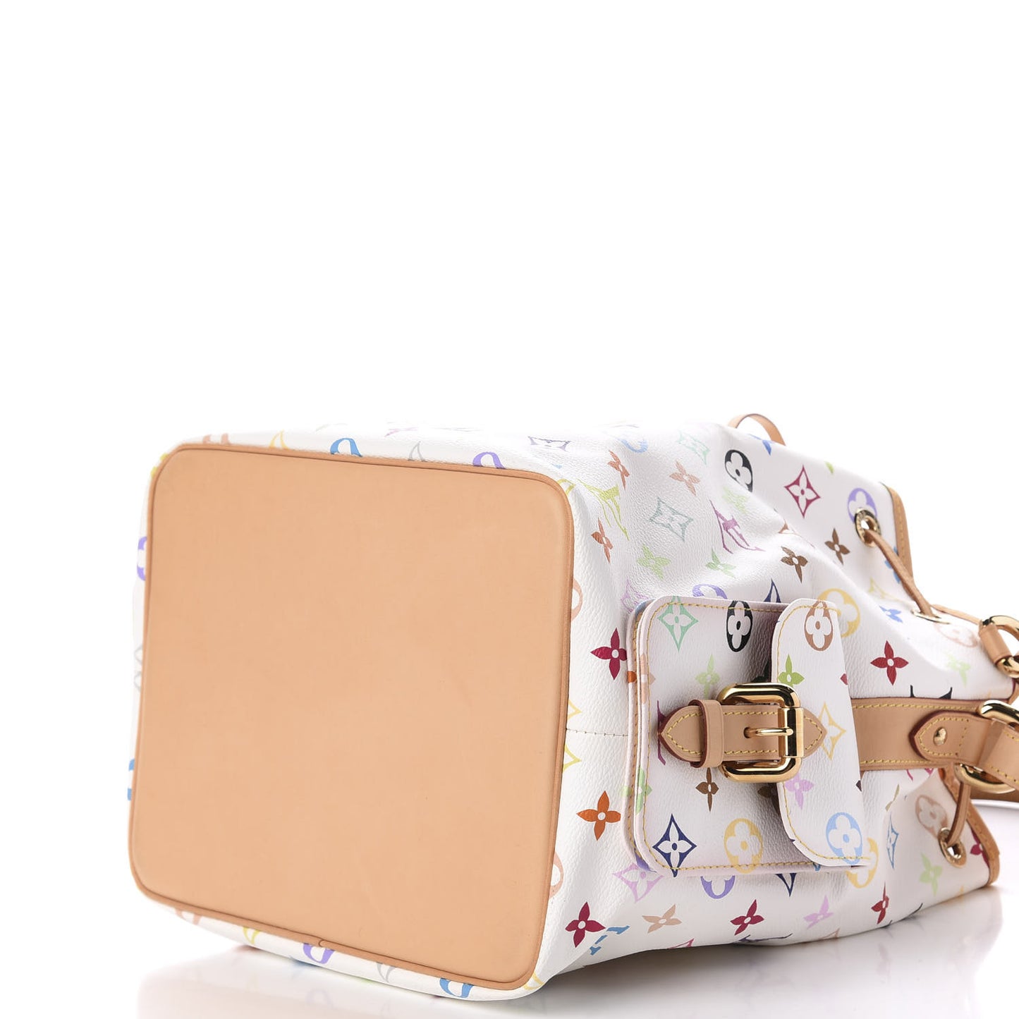 Monogram Multicolor Petit Noe White
