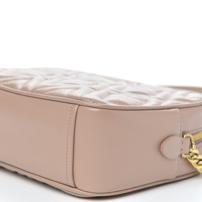 Miu Miu Soft Calf Quilted Camera Bag Cipria 8 of 8